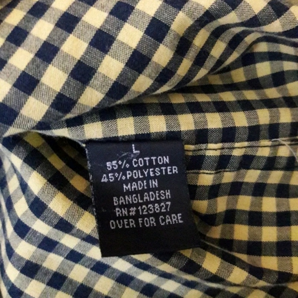 Drill Clothing Company Plaid Shirt Size Large - Picture 6 of 7